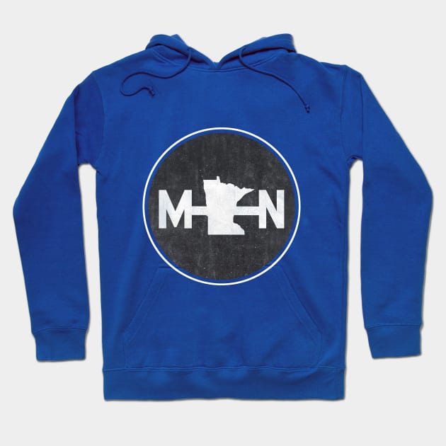 Minnesota Logo Design Hoodie by tonylonder